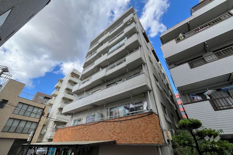 エクセル北池の外観（南東側から）