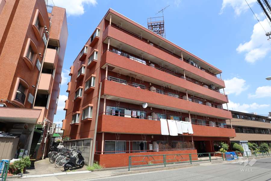 グレイス西台の外観（南西側から）