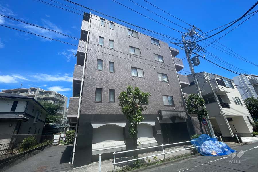 レーベンハイム常盤台南館の外観（南東側から）