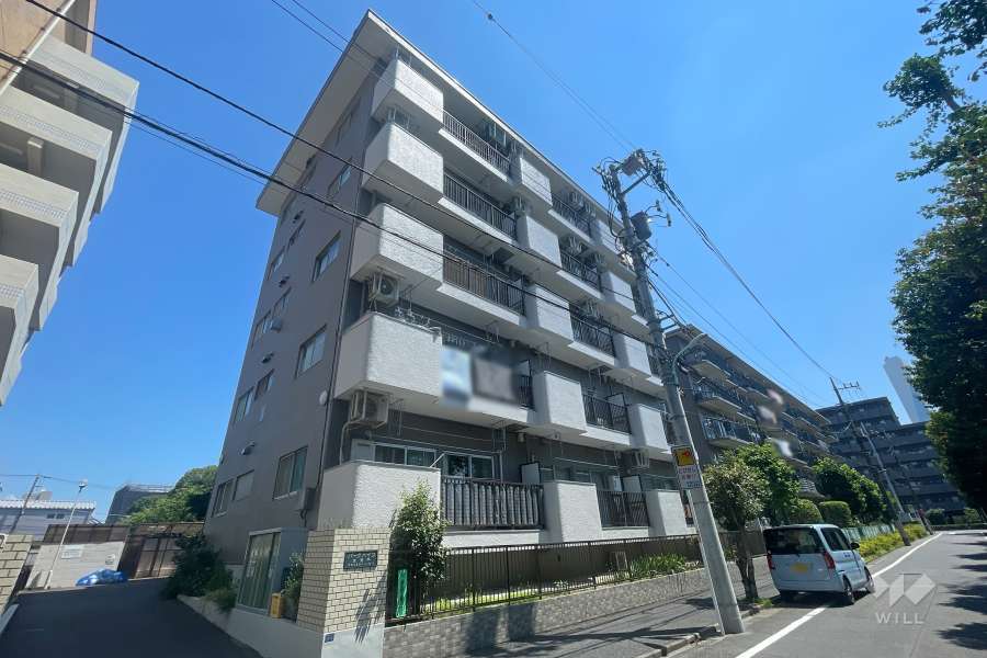 パークハイツ高島平の外観（南西側から）