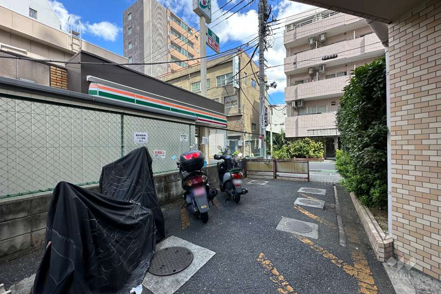 バイク置場