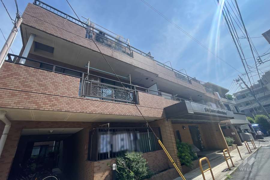 ライオンズマンション上板橋若木の外観（南西側から）
