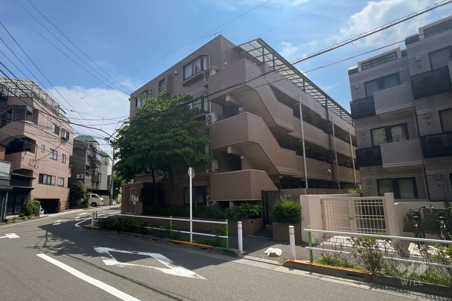 スカーラ板橋の外観（北東側から）