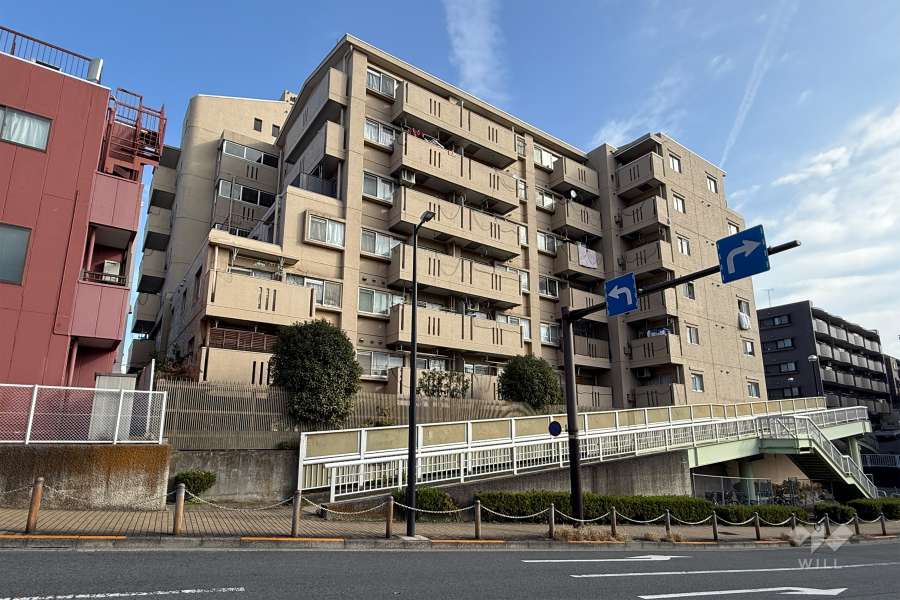 成増アーバンライフの外観（西側から）