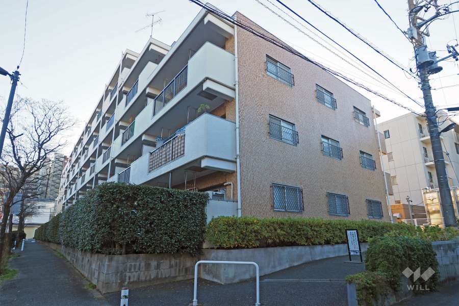 新ときわ台ローヤルコーポの外観（北東側から）