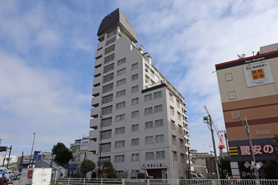 タカシマ志村マンションの外観（北西側から）