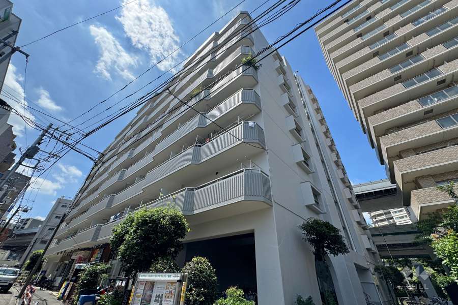 板橋ハイタウンの外観（北側から）