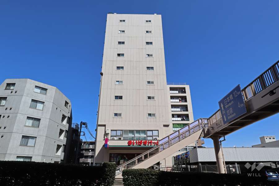 南常盤台ハイムの外観（南西側から）