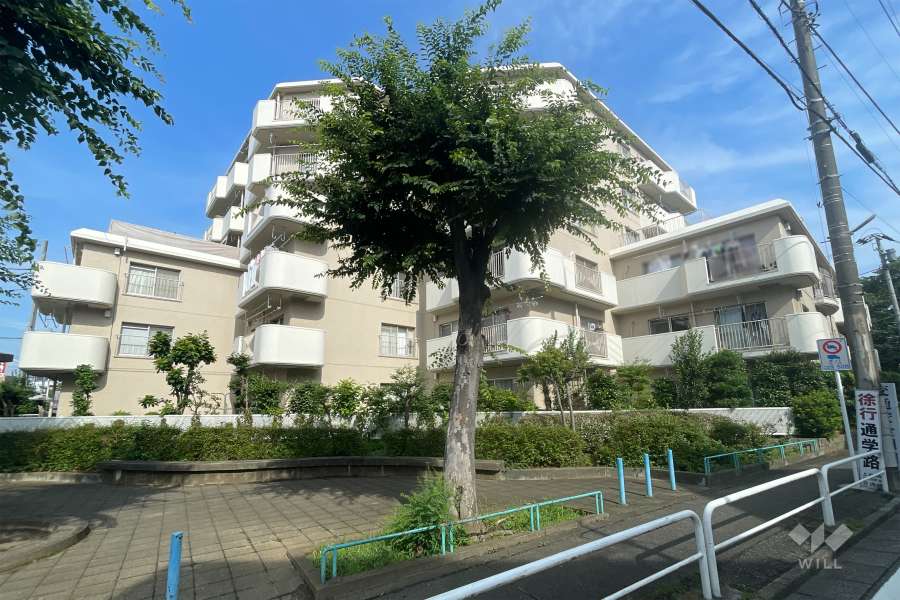 東武上板橋サンライトマンションＨ棟の外観（南東側から）