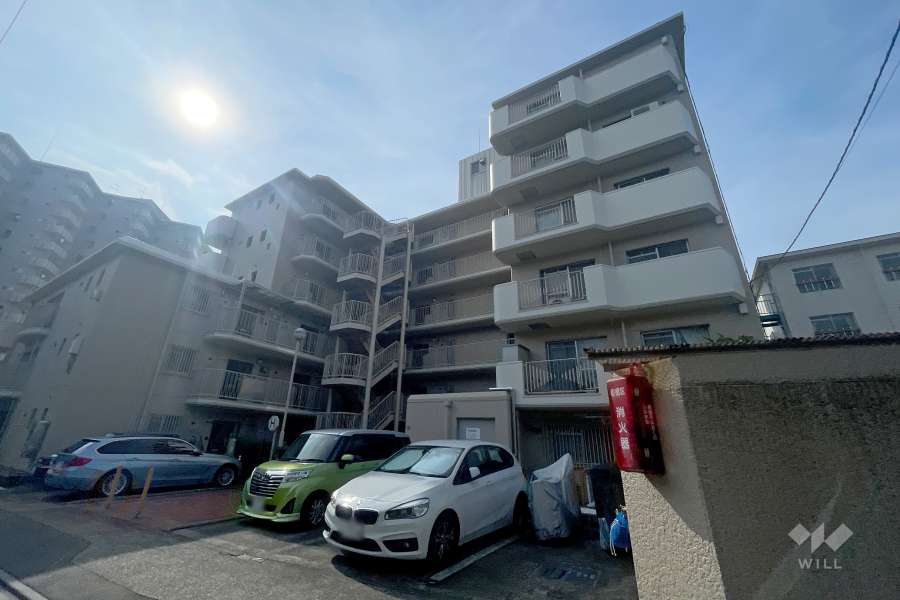 東武上板橋サンライトマンションＨ棟の外観（北西側から）