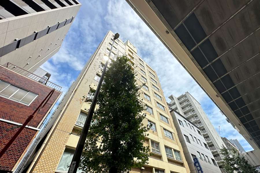 サンパレス本町の外観（北西側から）