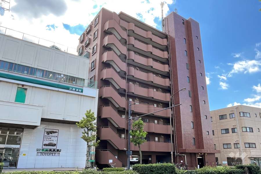 キャニオンビュー光が丘の外観（北東側から）