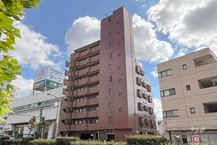 キャニオンビュー光が丘の外観（北西側から）