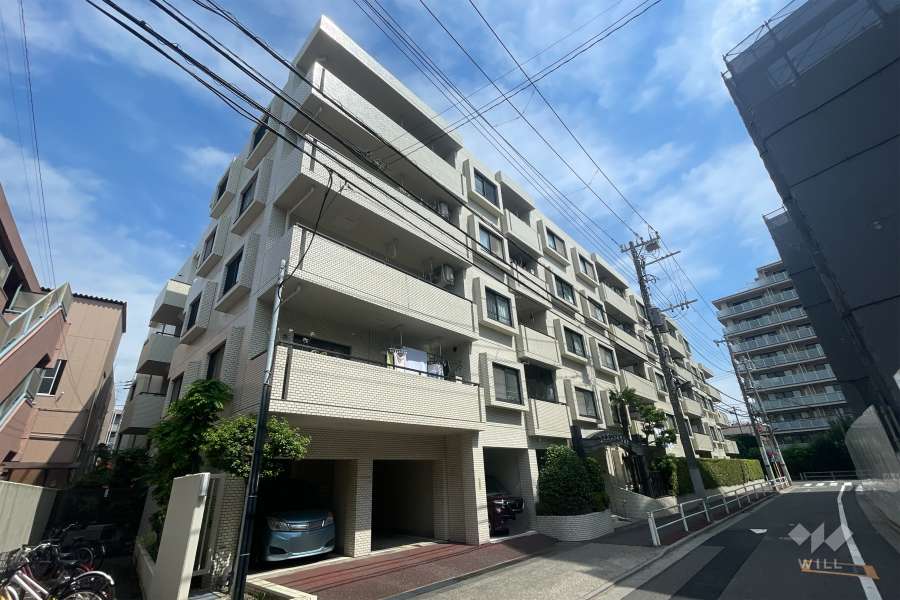 エスポワール常盤台の外観（東南側から）