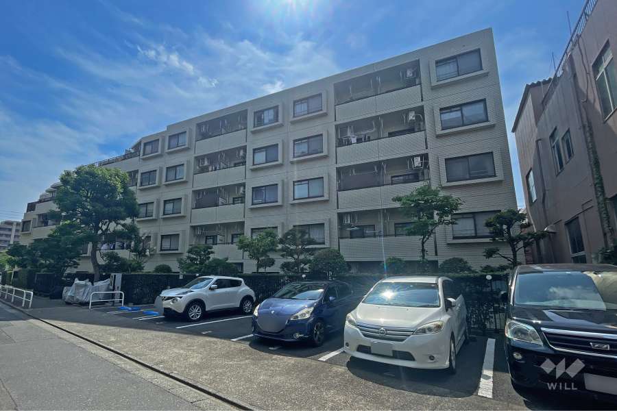 エスポワール常盤台の外観（西南側から）