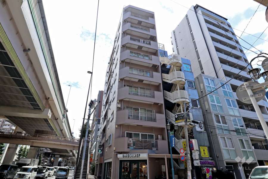 ニューハイツ大和の外観（北側から）