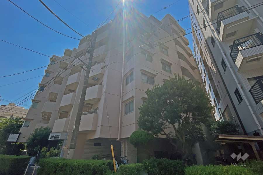 志村坂上パークハイツの外観（北東側から）