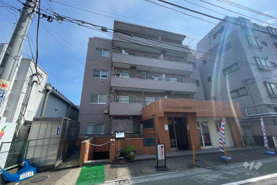 ライオンズマンション蓮根の外観（北東側から）