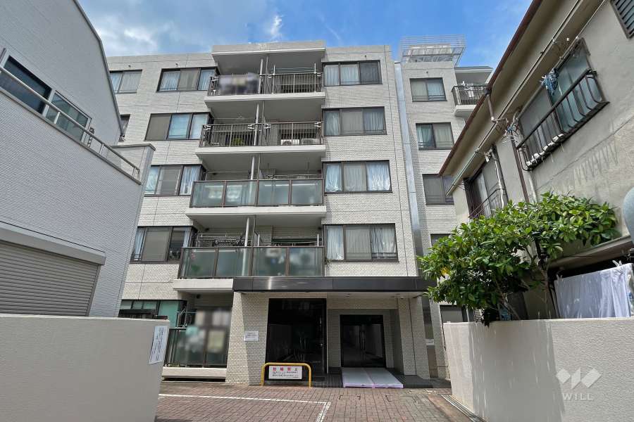 グリーンパーク上板橋の外観（南側から）