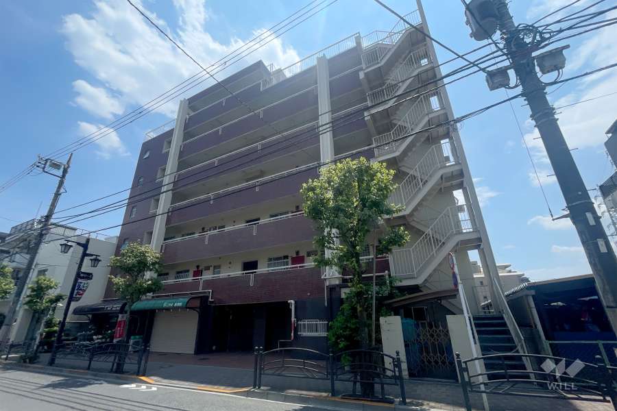 徳丸サンパワーの外観（北西側から）　