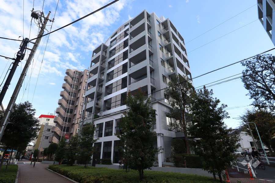 西台ツインタワーイーストの外観（北西側から）