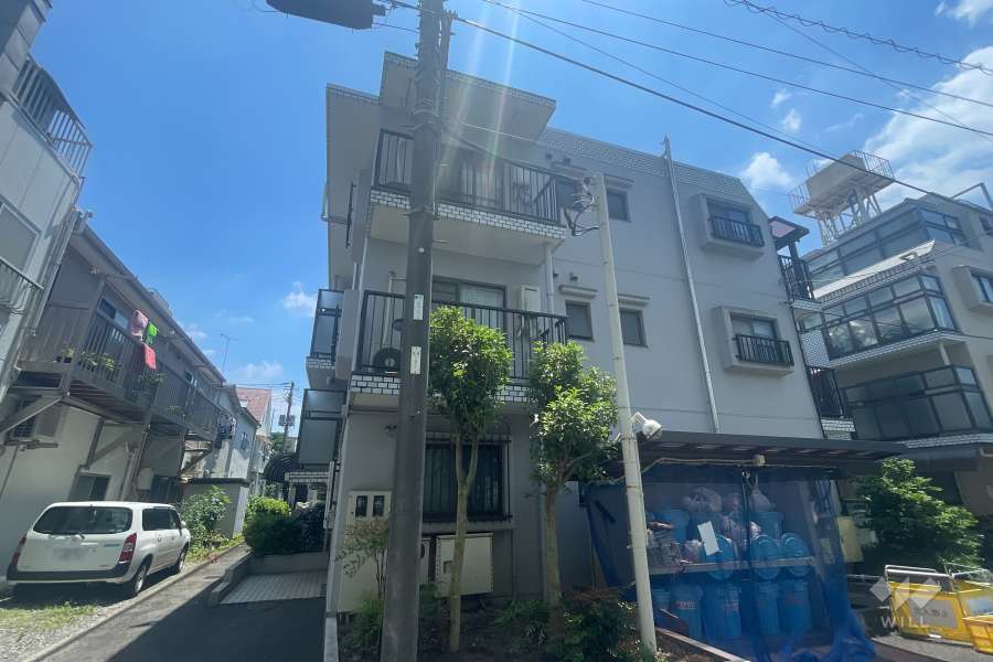 キャニオンマンション第2加賀町の外観（北西側から）