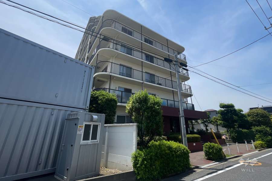 蓮根サンハイツの外観（北東側から）