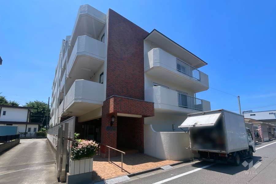 高島平マンションの外観（北東側から）