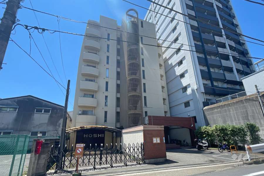 板橋シティハイツの外観（北側から）