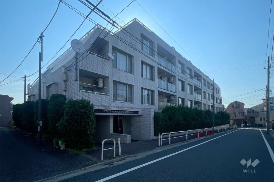 東建ニューハイツ成増の外観（西側から）　