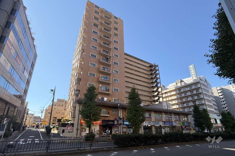 成増ローヤルコーポの外観（北東側から）