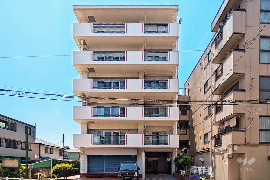 サンライフマンション_の外観（北西側から）