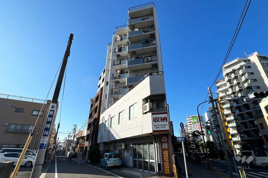 メゾーネ大山の外観（南東側から）