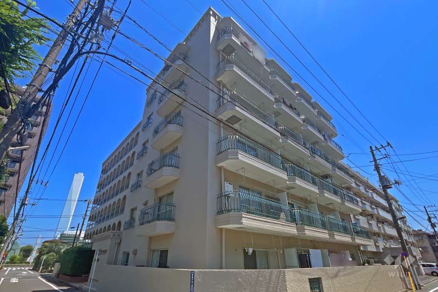 集成第２マンションの外観（北西側から）