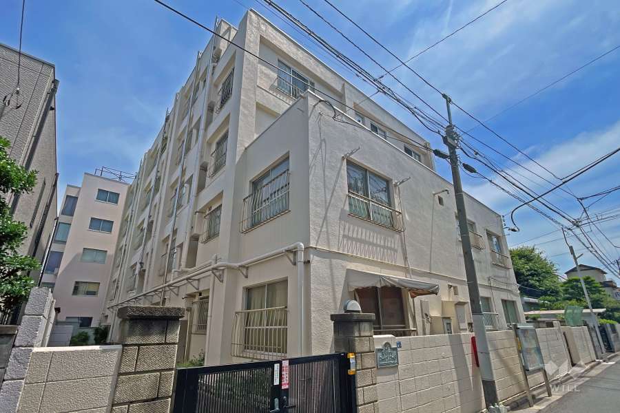 南ときわ台ローヤルコーポの外観（南西側から）