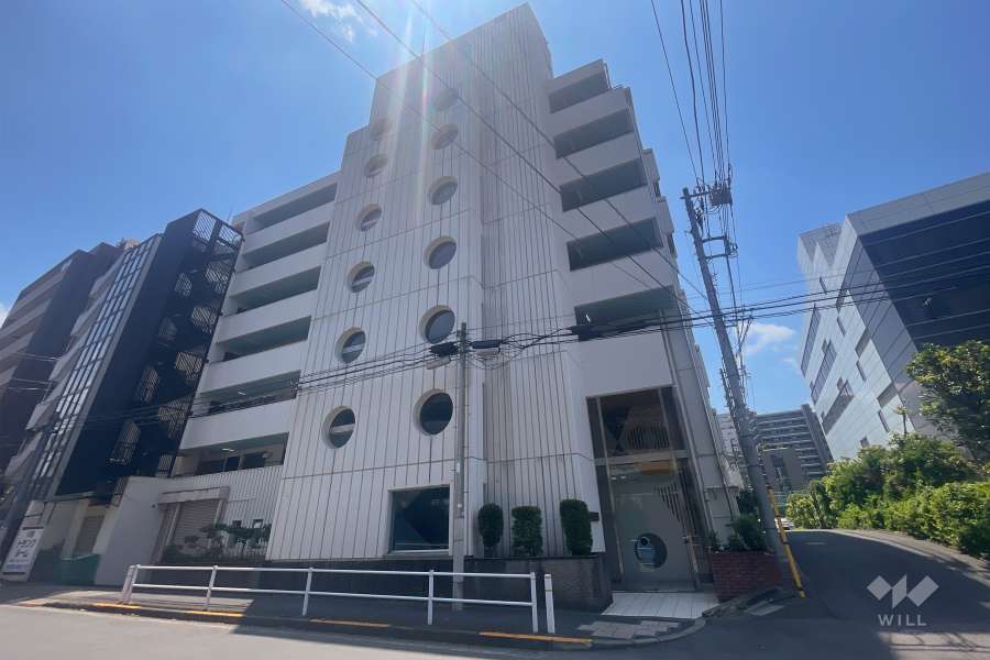 加賀マンションの外観（北西側から）