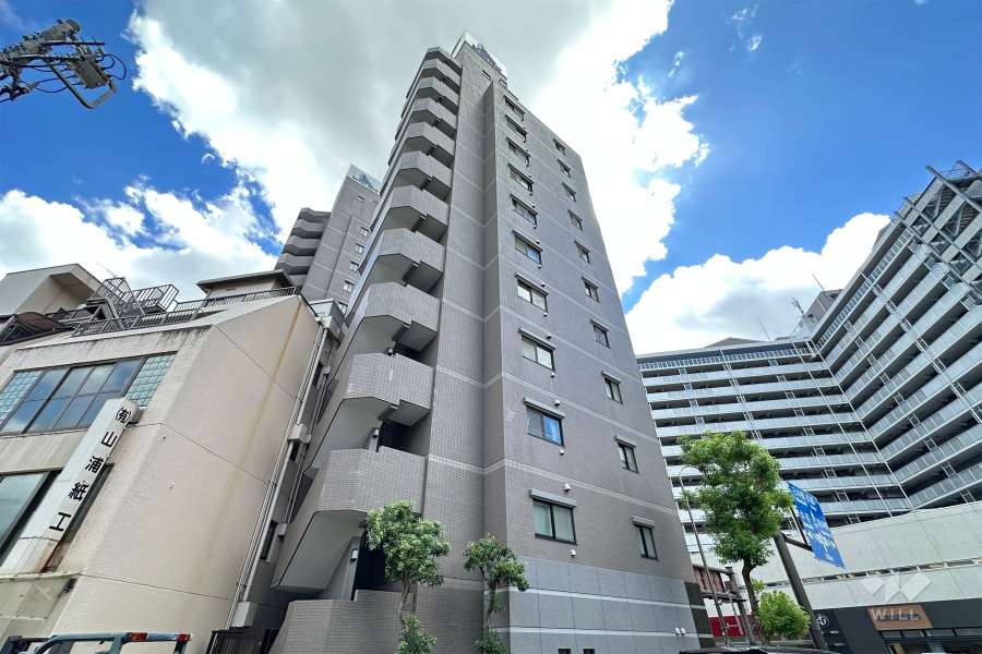 大山ダイカンプラザB棟の外観（北側から）