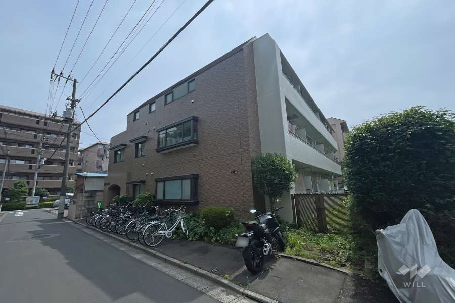 コンチネンタルハイツ常盤台の外観（南西側から）