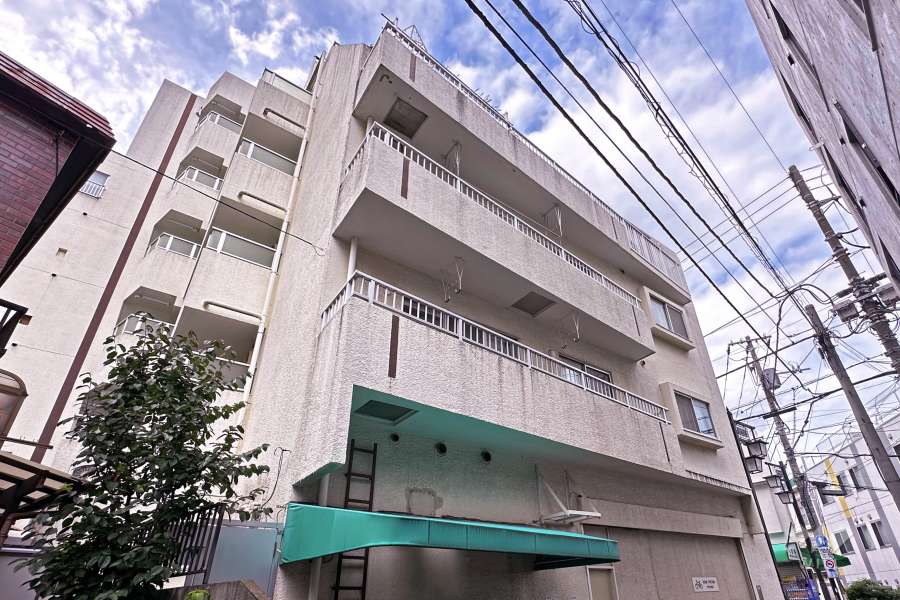 サンライフ本町の外観（南西側から）