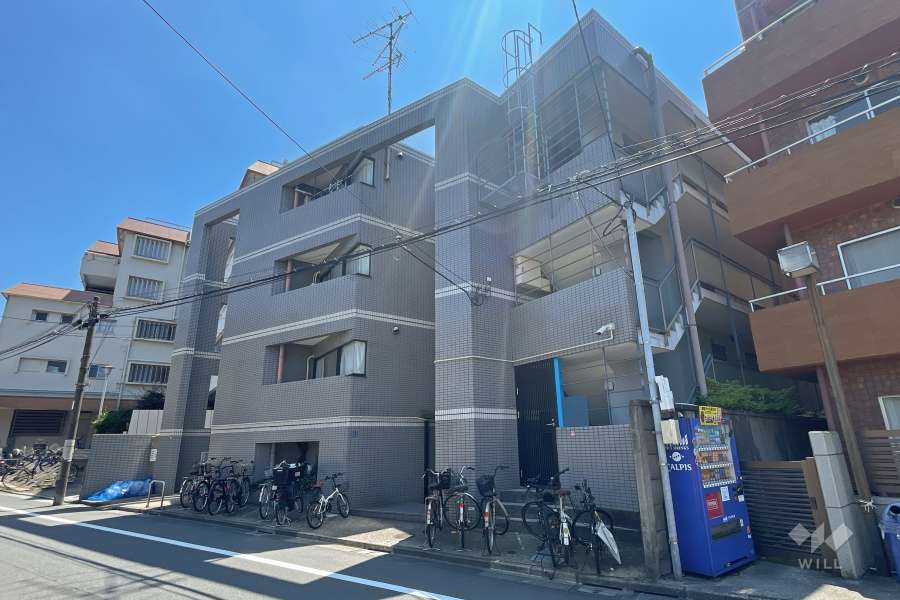 オリンポス板橋栄町の外観（北東側から）