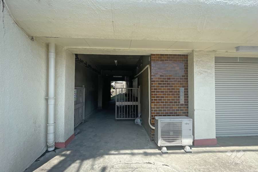 駐輪場の出入り口　