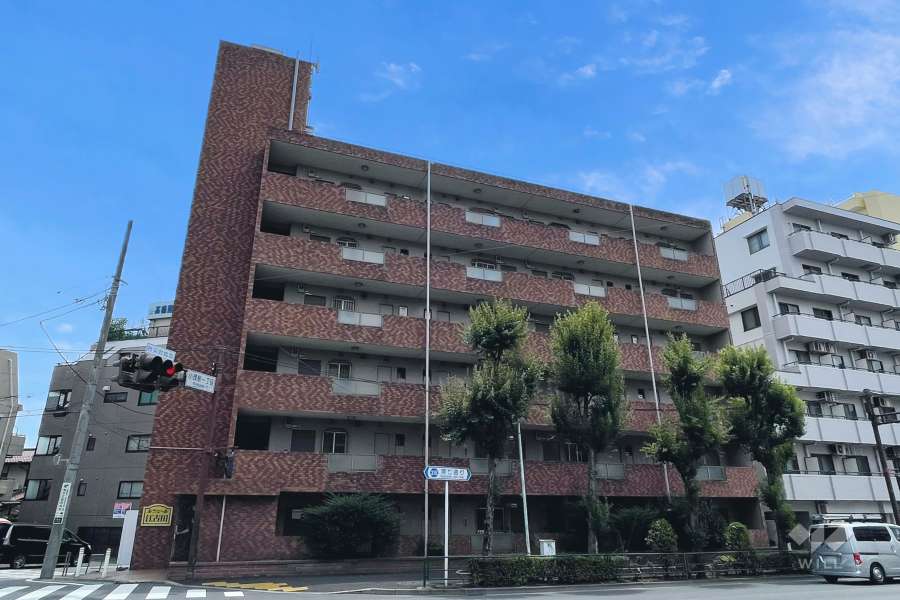ルシェール江古田の外観（北側から）