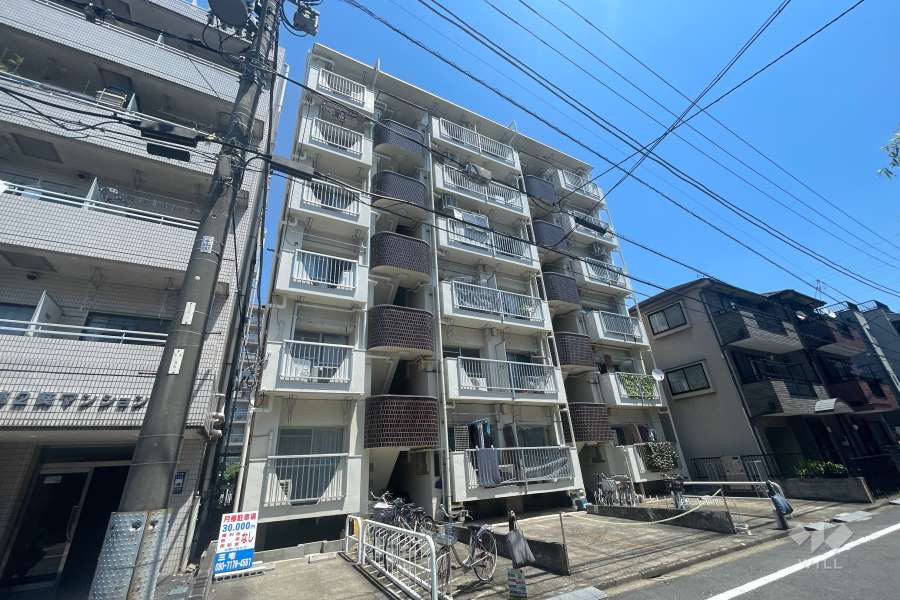 第２高島平マイコーポの外観（南西側から）