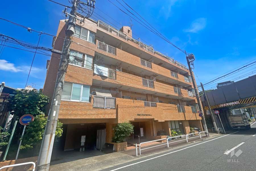 朝日プラザ志村坂上の外観（北西側から）