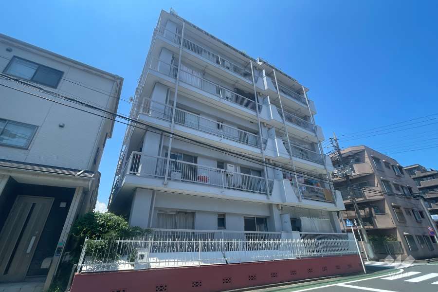 第４高島平マイコーポの外観（南東側から）