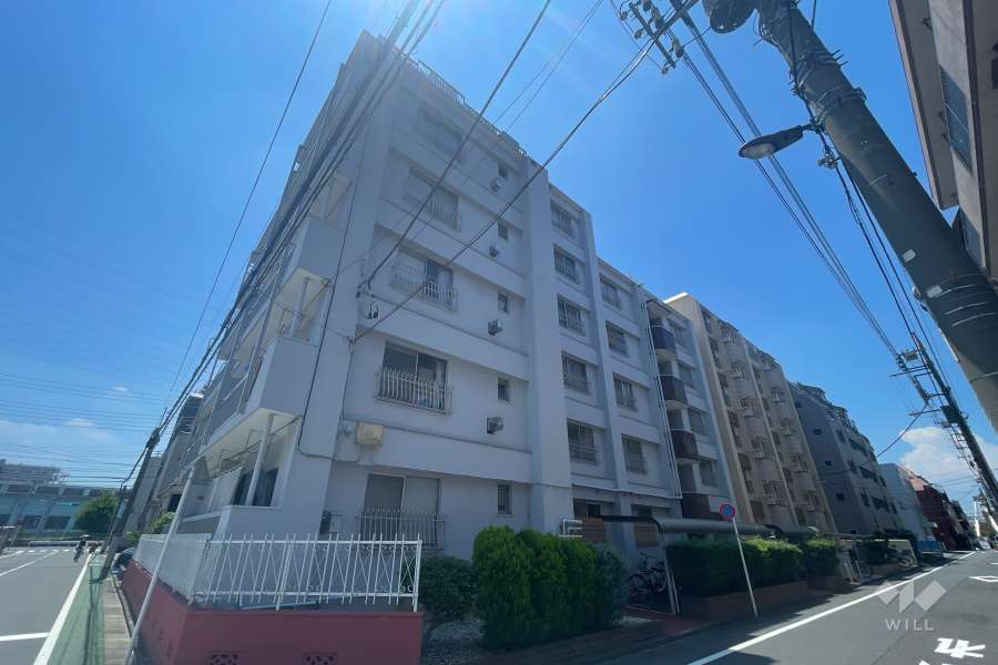 第４高島平マイコーポの外観（北東側から）