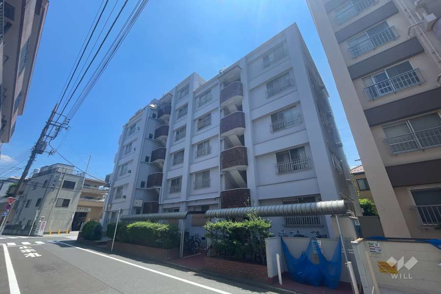 第４高島平マイコーポの外観（北西側から）