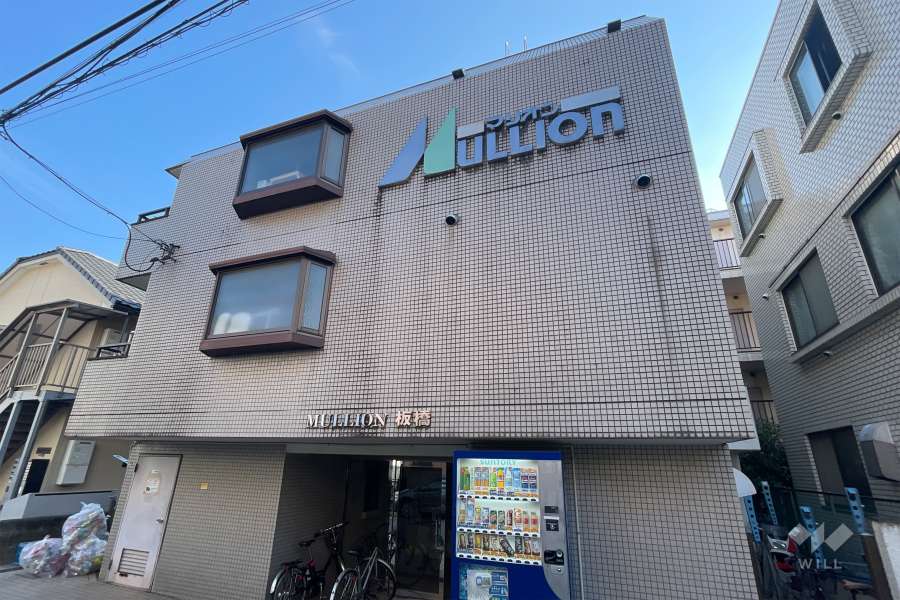 マリオン板橋の外観（北側から）　