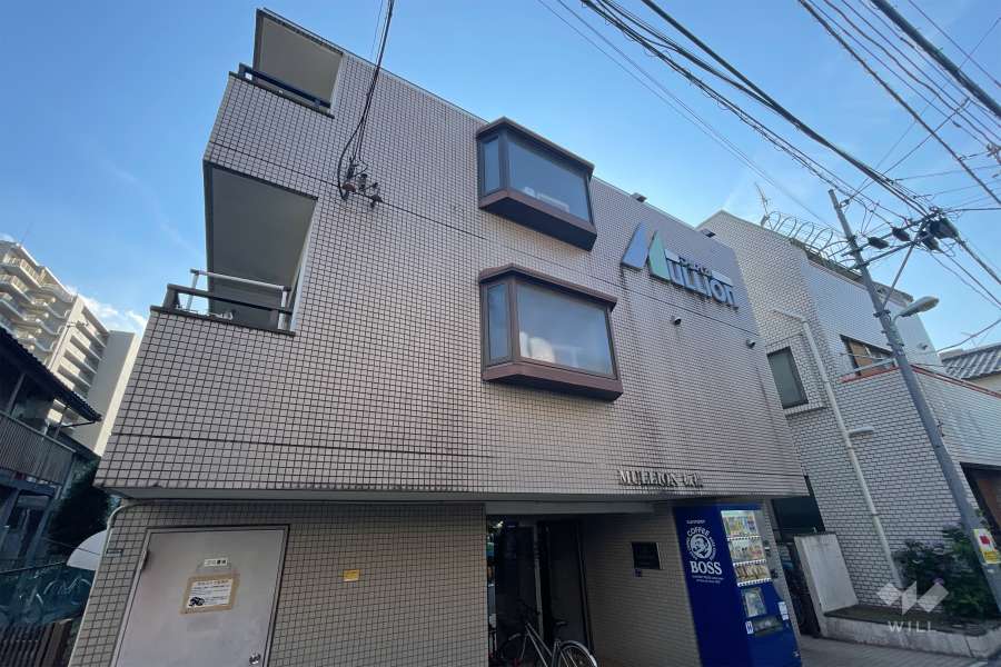 マリオン板橋の外観（南東側から）　