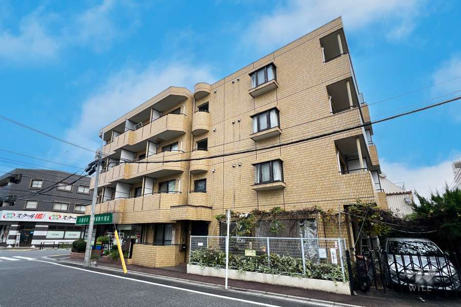 ジョイフル常盤台第3の外観（西側から）